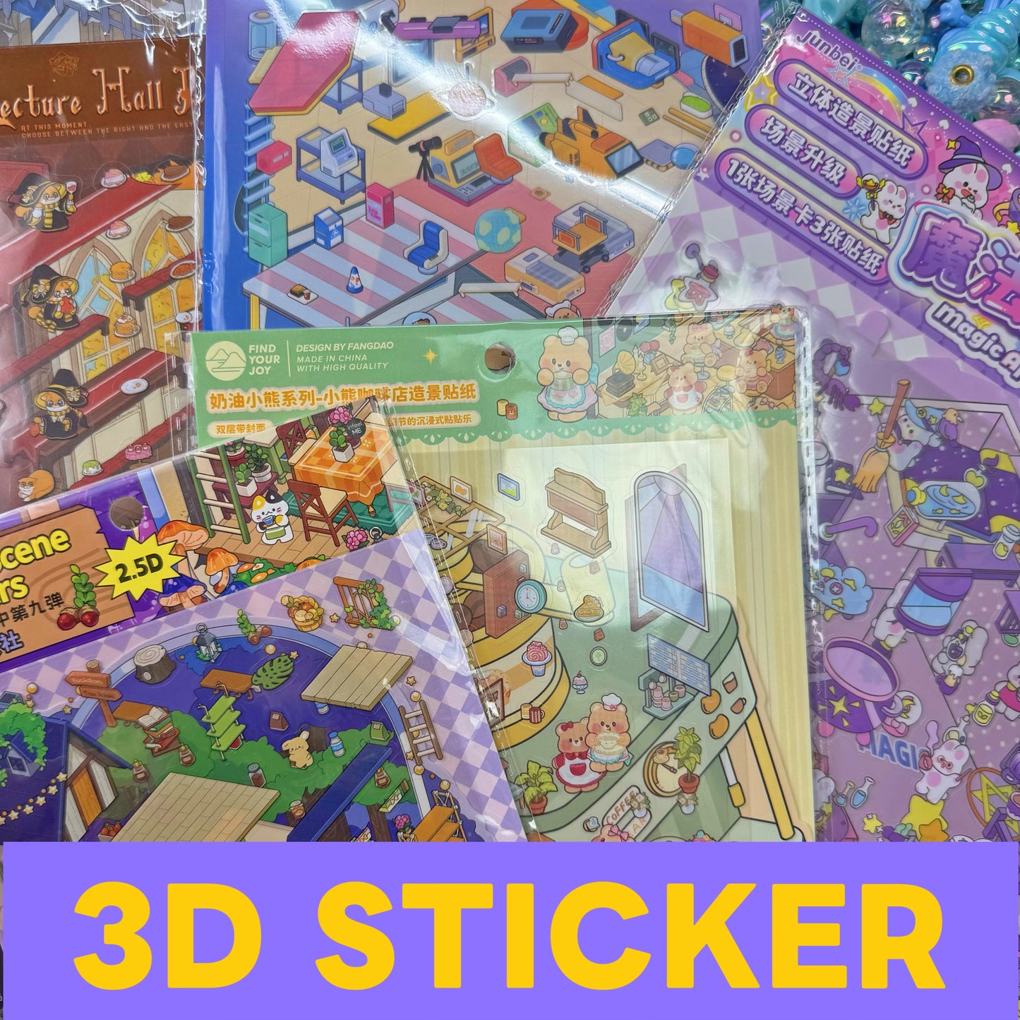 3D stickers