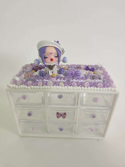 DIY Whipped Cream Glue Kit with Box & Cute Accessories – Creative Decoration Set for Crafts, Phone Cases, Jewelry & More
