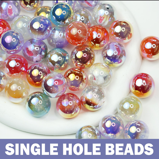 Single Hole Beads