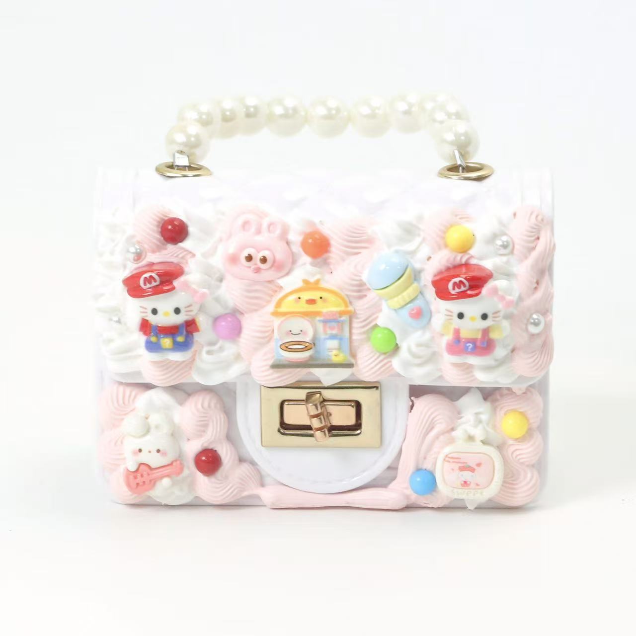 DIY Cream Glue Mini Bag