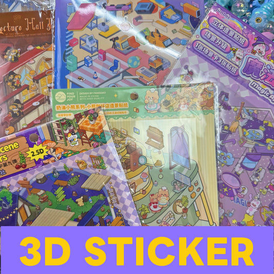 3D stickers