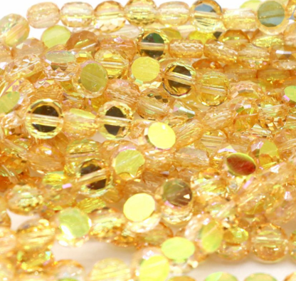 Crystal glass beads (wheel /round and other beads) Beadss Blind Bag